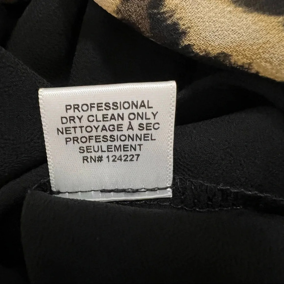 MISA Los Angeles Katia Leopard Print Ruffle Long Sleeve Mini Dress Size XS. NEW - Picture 15 of 16